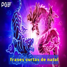 frases curtas de natal